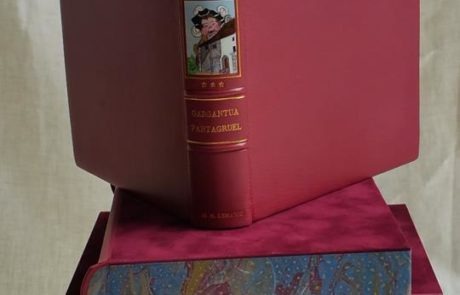 Rabelais Quartier-livre-reliure d'art et son étui